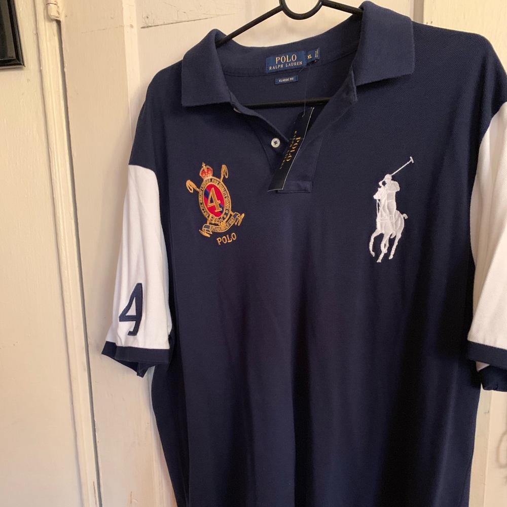 Polo Ralph Lauren Big Pony Navy Classic Fit Xl